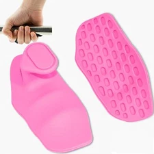 2Pcs Rubber Fingerless Gym Grip for Weight Lifting,Pull-Up,Gym Training,Exercise