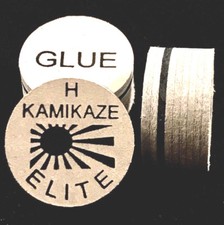 NEW....Kamikaze ELITE Layered Cue Tips 14 MM  HARD  5 Tips  Fast Shipping.