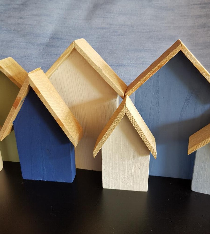 Oumefar Hotel Spiel Ersatzteile - 48-teiliges Set Mit Häusern Und Würfeln