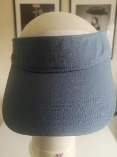 Sun Visor Hat Adjustable Sports Visor Cap Tennis Golf Fishing Beach Unisex Blue - Picture 6 of 6