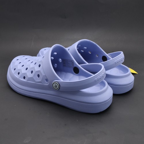 Joybees Womens Varsity Clog Blue Iris Size 7 Vegan - Picture 6 of 24