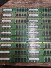 2GB 2X1GB Hynix HYMP112U64CP8-S6 AB-C 1Rx8 PC2-6400U-666-12 RAM