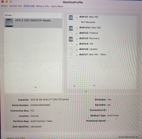 MacBook Pro 15" Retina L-2013 i7 16GB 512GB SSD 2.6G Big Sur NVIDIA GT 750M #115 - Picture 20 of 24