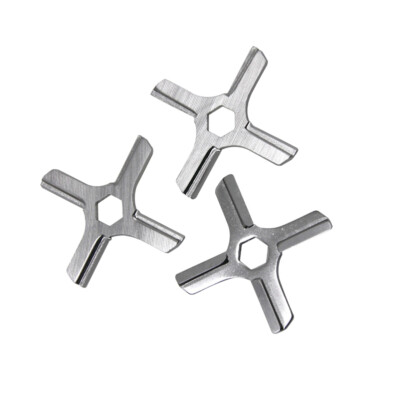 Mincer Meat Blade Replace 1-4/5(Tip-to-Tip) x 3/10(HEX) Inch for MOULINEX AA144E