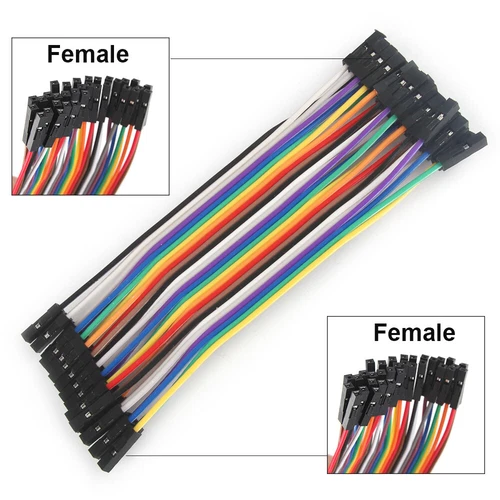 40 Pin Dupont Cables M-F, M-M, F-F Jumper Breadboard Wire GPIO Ribbon Pi Arduino - Picture 10 of 14