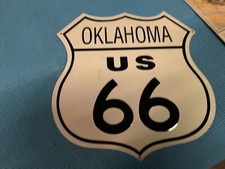 Oklahoma Us 66 Metal Metal Sign 11&ldquo; X 11&ldquo; Repo