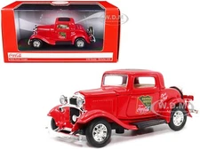 1932 FORD COUPE "COCA-COLA" RED 1/43 DIECAST MODEL CAR BY MCC 443030