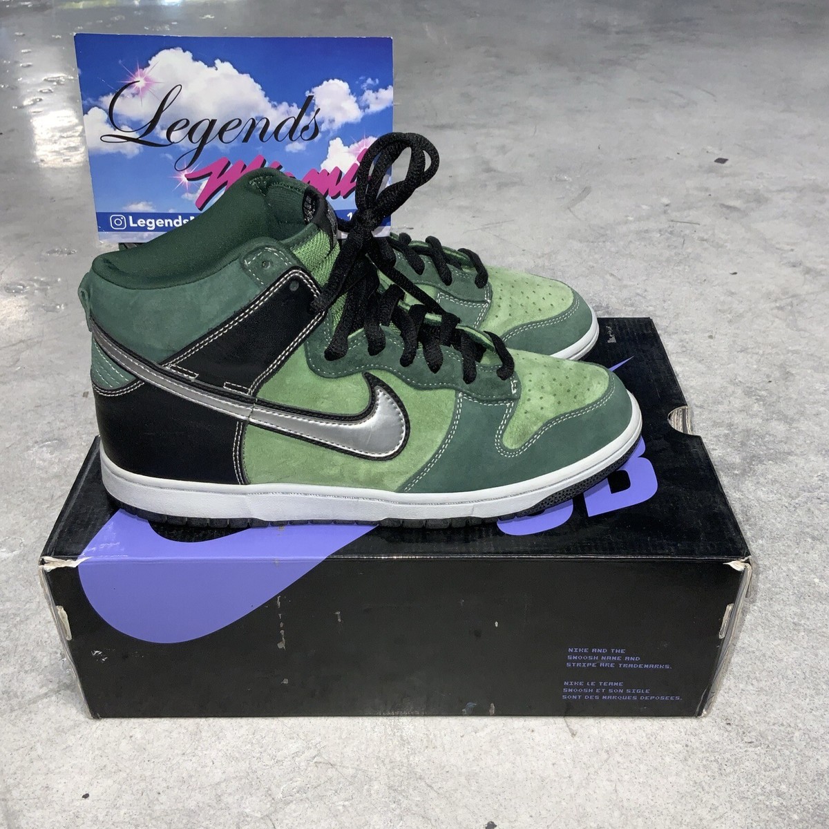 新品 未使用 シミあり NIKE DUNK HIGH PRO SB Brut Nike SB Dunk High Pro Brut 2007 Sz 8.5 100% Authentic | eBay