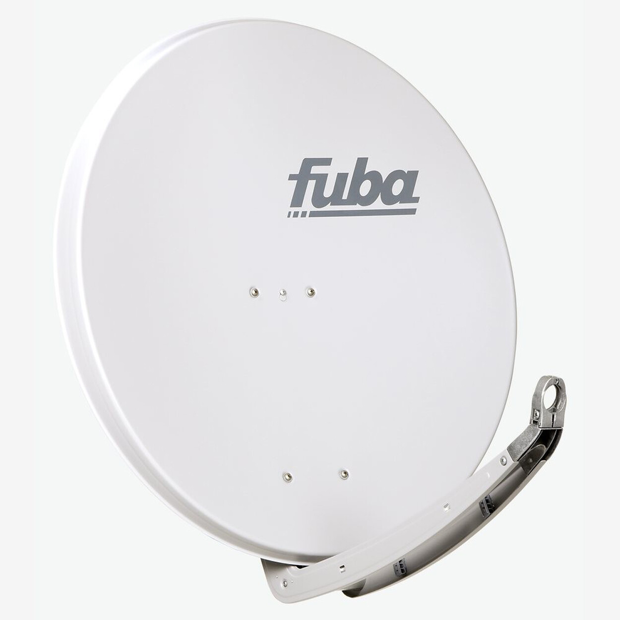 Thumbnail - Fuba 85x85cm Alu Grau Daa850 Sat Anlage 4 Teilnehmer Deluxe Quad Lnb