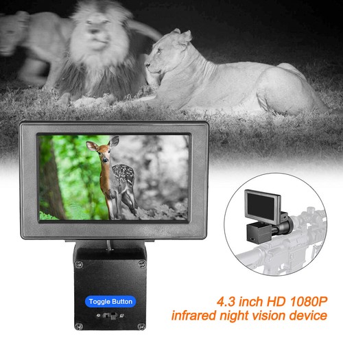 Hunting 1080P 4.3" Night Vision Device DIY Infrared Optic Sight Scope Riflescope - Picture 9 of 9