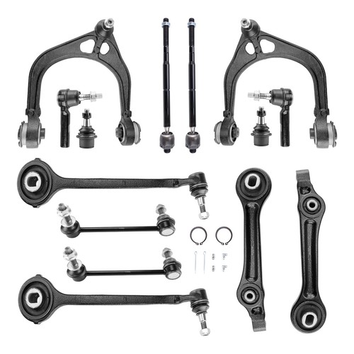 14x RWD Front Control Arm Kit Tie Rods Sway Bars For 2005-2010 Chrysler 300 - Picture 9 of 12