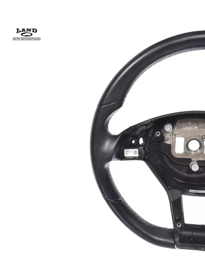 MERCEDES R172 SLK-CLASS STEERING WHEEL LEATHER BLACK A2314600103 9E38 21K - Image 4 of 4