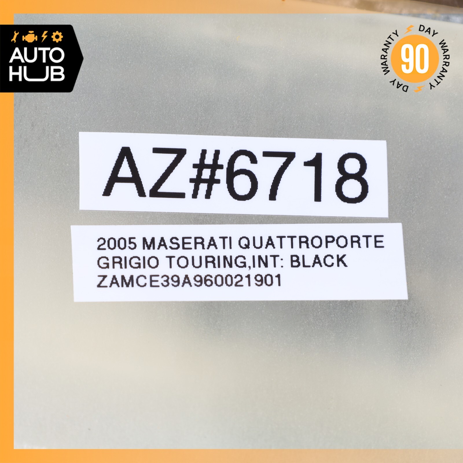 Maserati Quattroporte Front Left Side Top Upper Seat Bladder Bolster OEM
