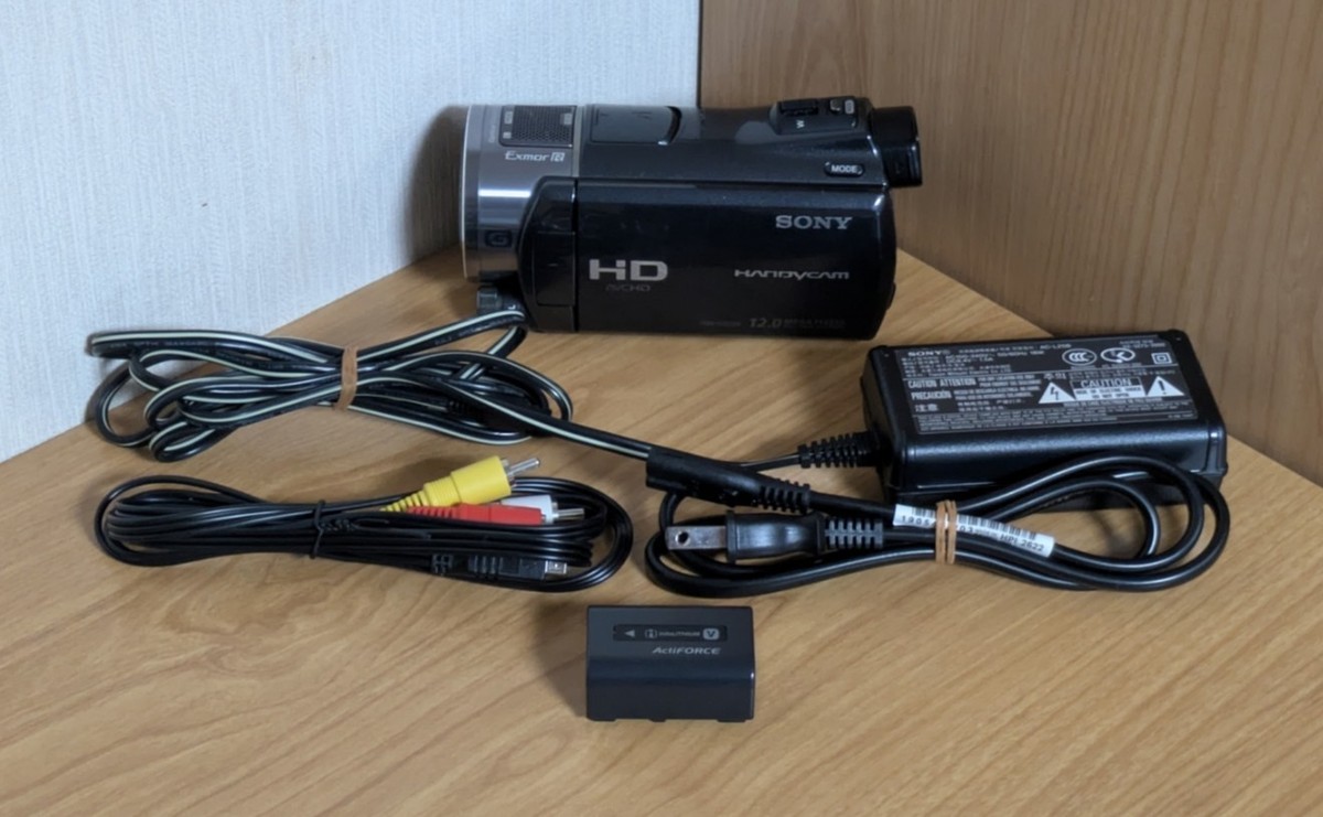 SONY HDR-CX550V Handycam Camcorder NightShot Full HD Japanese only
