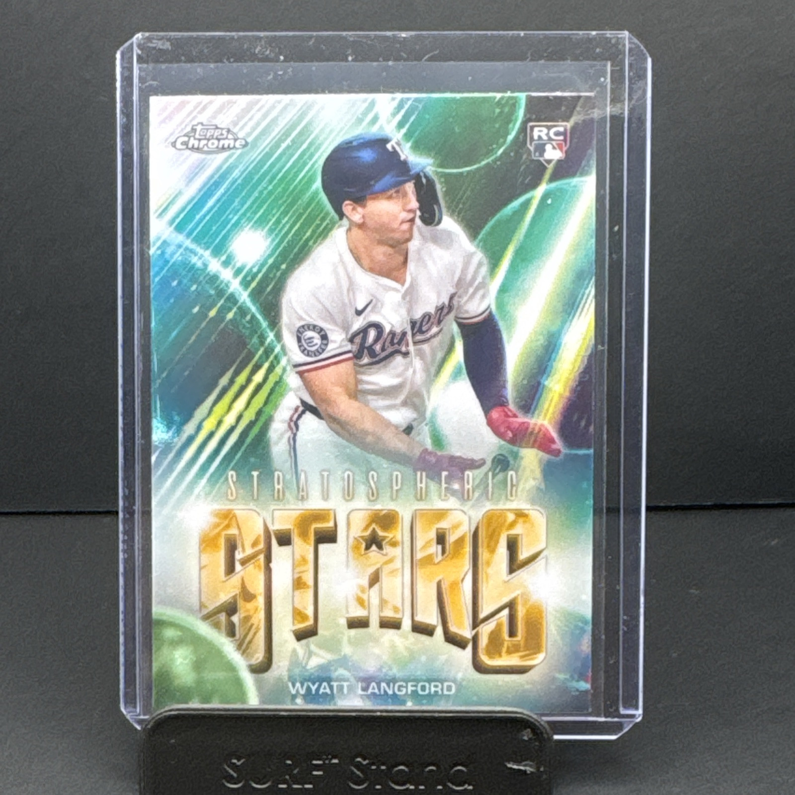 Wyatt Langford 2024 Topps Chrome Update RC  Stratospheric Stars Rookie #SSC-16