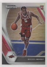 2021-22 Panini Prizm Draft Picks Variation Silver Prizm Moses Moody #11 0b3