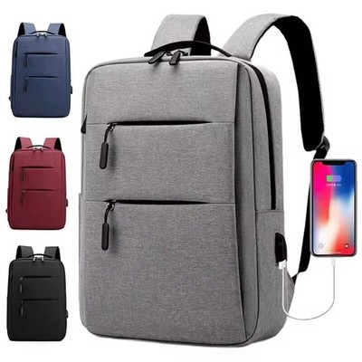 Laptop Backpack 13 14 15 Inch Multi Pocket Travel Business Bag Men Women