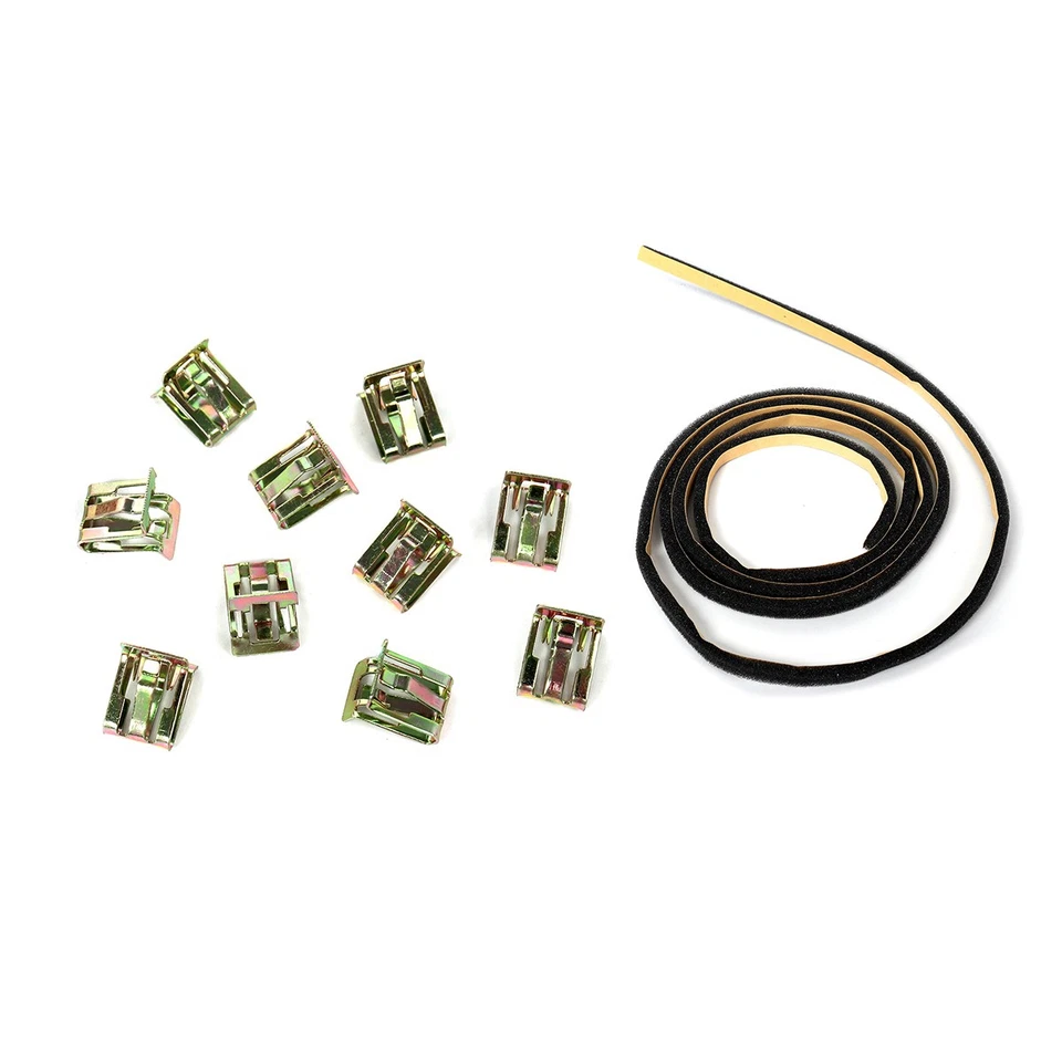 Hood Panel Molding Chrome Trim For 2007-2010 Chevrolet Silverado 2500HD 3500HD Foto 4 de 4