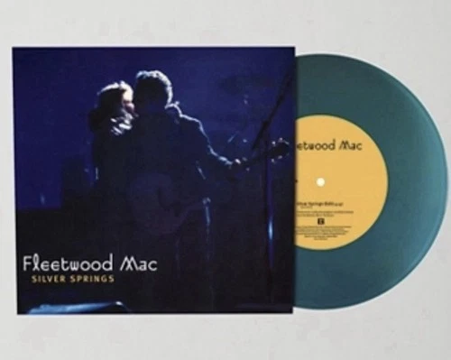 Fleetwood Mac Silver Springs Live / Go Your Own Way Sea Blue 7” Vinyl Sealed****