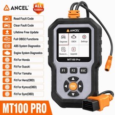 ANCEL MT100 PRO Motorcycle OBD2 Scanner Diagn...