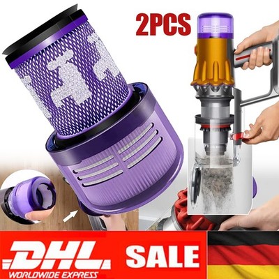 2x HEPA-Filter Ersatz Für Dyson V12 Detect Slim Absolute Animal Staubsauger