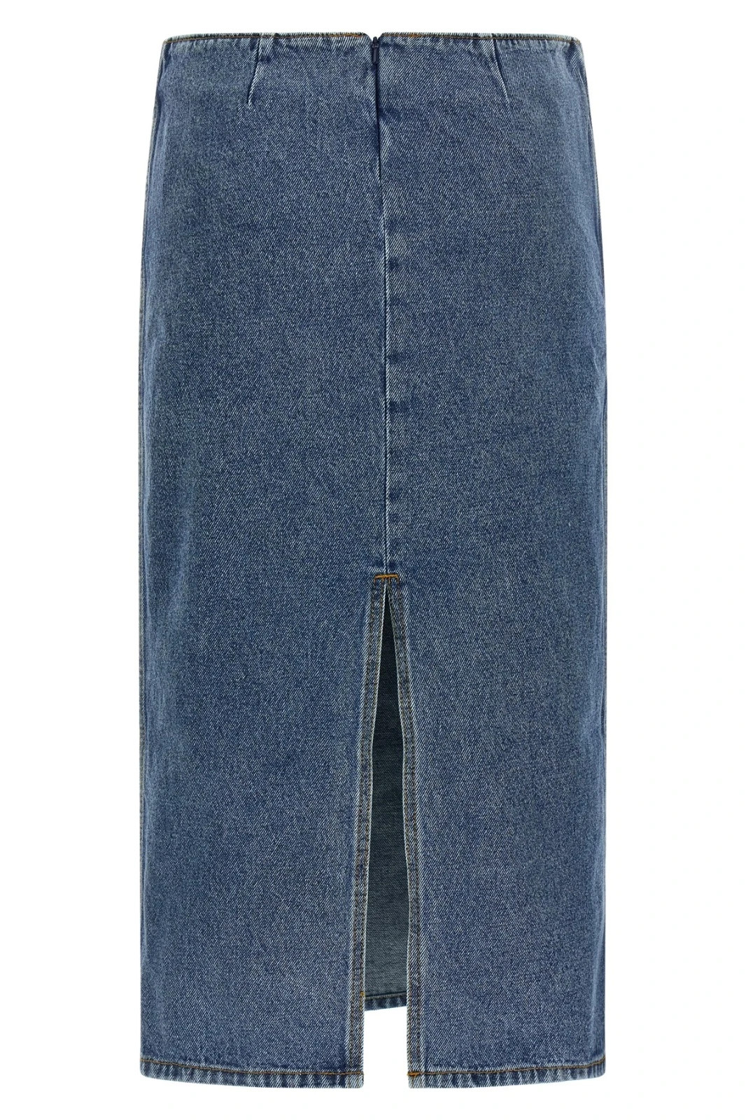 MAGDA BUTRYM 11 Blue Cotton Skirt New & Authentic image 2