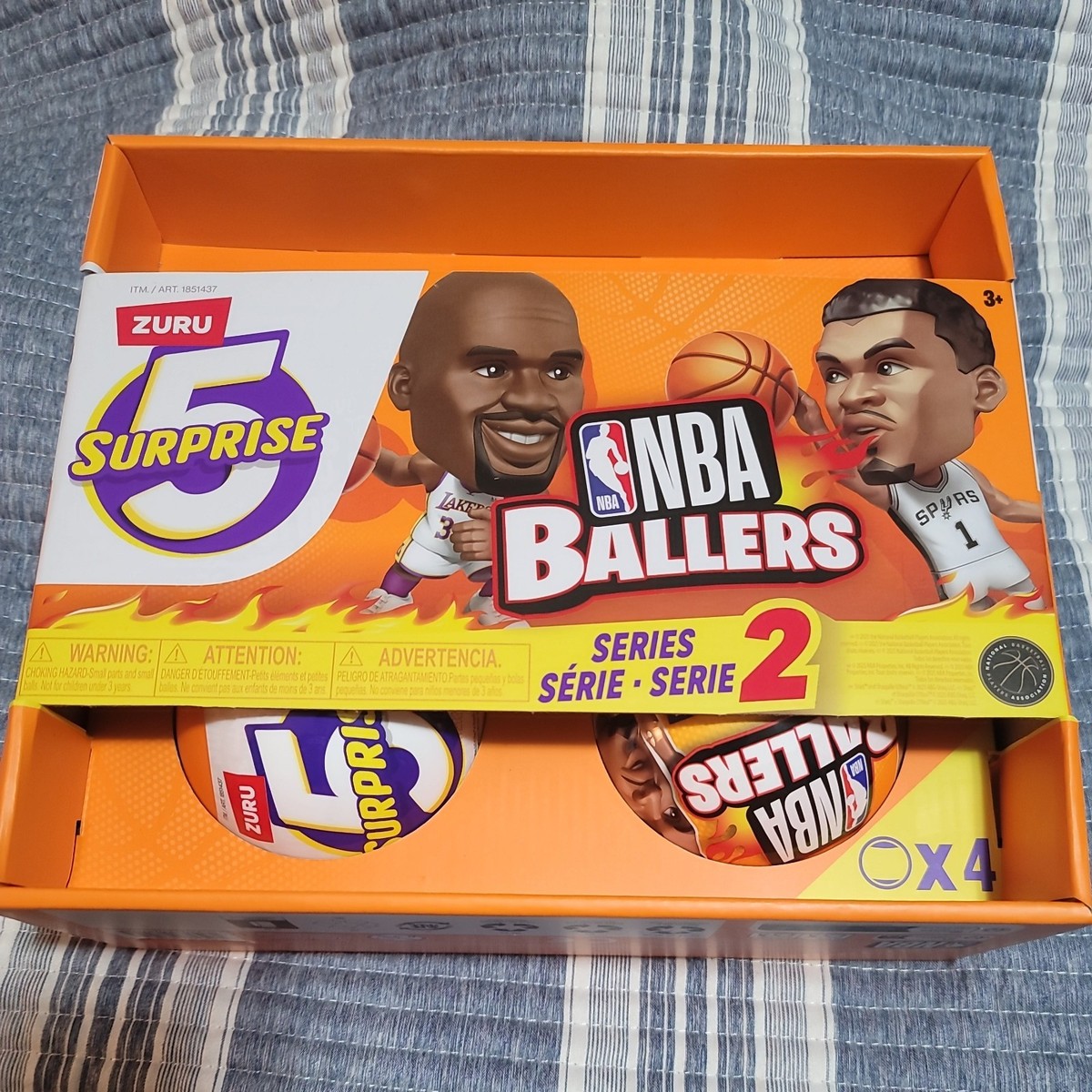 Zuru 5 SURPRISE NBA BALLERS - SERIES 2 - 4 PACK | eBay