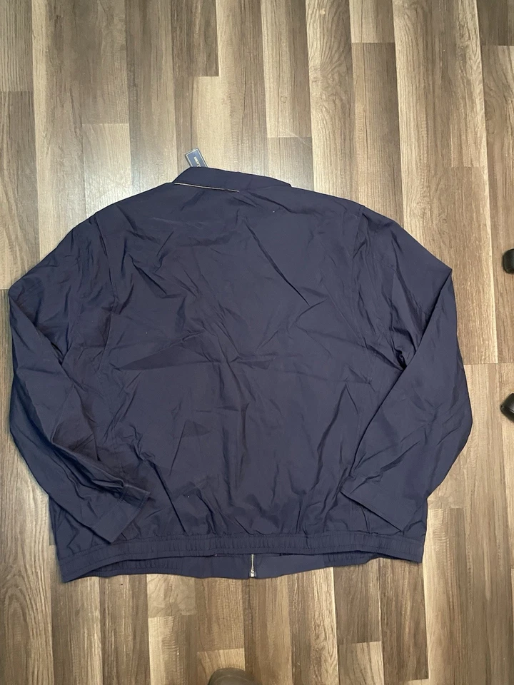 Polo Ralph Lauren Jacket Mens 4XLT Tall Blue Bomber Plaid Lined NWT Multi stock - Image 3 of 4