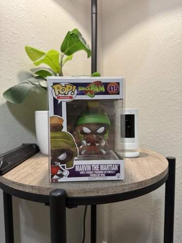 Funko Pop! Marvin The Martian #415 Space Jam Movies Animation Vaulted (EB22)