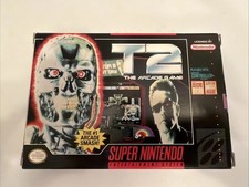 T2: The Arcade Game Super Nintendo Terminator SNES CIB AUTHENTIC TESTED WORKING