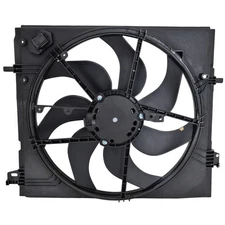 Radiator Cooling Fan Assembly For 2017-2022 Nissan Rogue Sport Single Fan