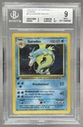Base Set 1st Edition Gyarados 6/102 Holo 1999 BGS 9 Mint German Pokemon Garados