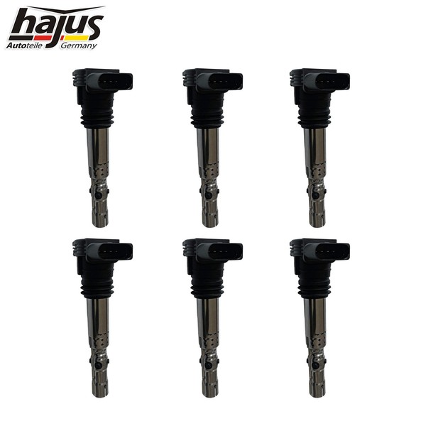 Hajus 6X ZüNdspule FüR Audi A3 A4 A6 TT Skoda VW Bora Golf IV Passat 1.8 T 2.0T-image
