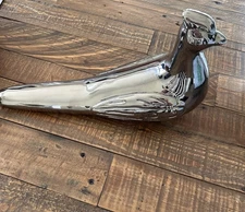 Vintage Jaru California Pheasant Bird Chrome Finish Mid Century Modern