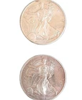 United States Mint American Silver Eagle 2014 & 2015 1 oz Coins Lot of 2