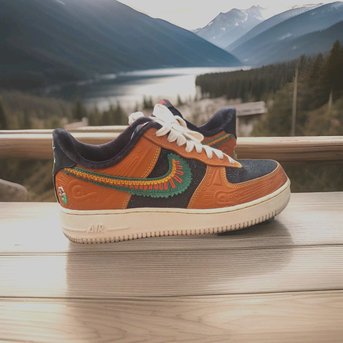 Preços baixos em Nike Air Force 1 Low Orange | eBay
