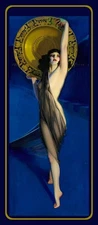 ART DECO Enchantress by Rolf Armstrong - Photo Bookmark - 2.5 x 6 in