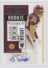 2020 Panini Contenders Rookie Ticket Isaiah Wright #241 Auto 06ko