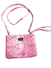 Luv Betsey by Betsey Johnson Tie Dye Wristlet Crossbody Pink Bag