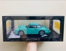 *SUPER RARE* 77892 Autoart 1/18 Porsche 911 (964) Carrera RS (Mint Green) 1992