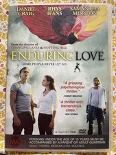 Enduring Love DVD Daniel Craig, Samantha Morton, Rhys Ifans R4 Free Post