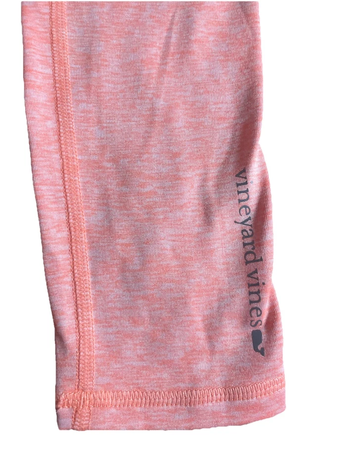 NUEVO CON ETIQUETAS Niñas Vineyard Vines Performance Leggings Luz Neón Melón Talla Xs Bolsillo SD Foto 3 de 4