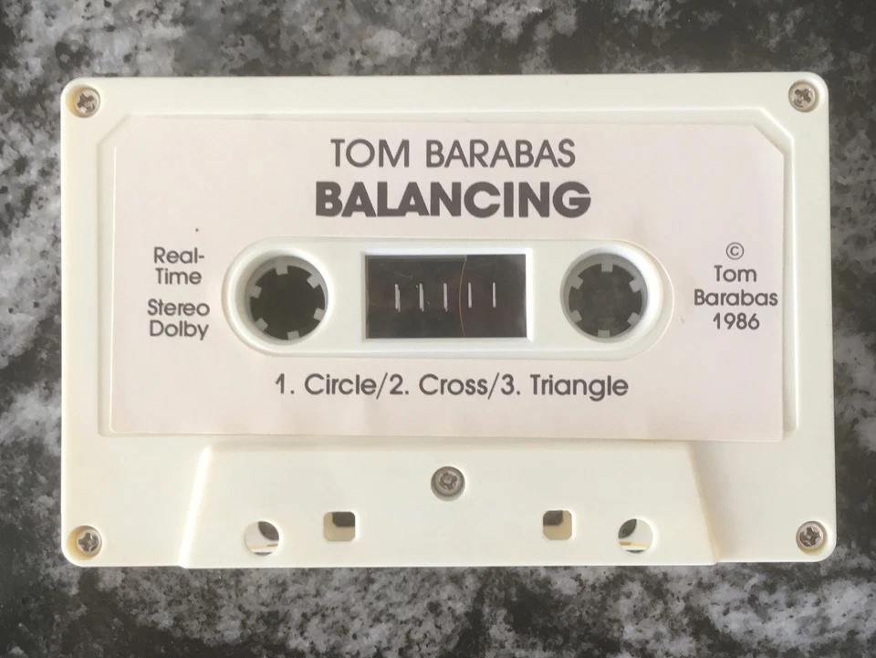 TOM BARABAS • You’re The End Of The Rainbow + Balancing • Cassette Tape Lot! - Image 3 of 4