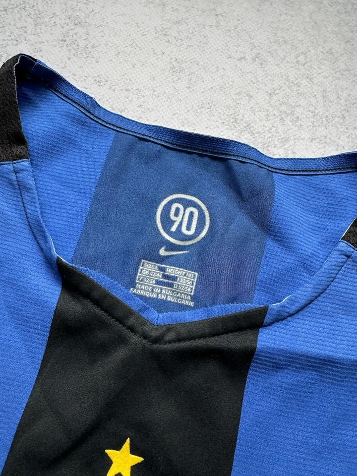 Maillot Inter Milan 2004-2005 – Manches Longues, Occasion