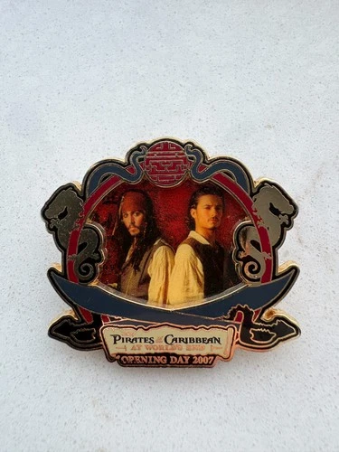 Disney WOD NYC Pirates of the Caribbean At World's End Opend Day Pin 2007 LE1500