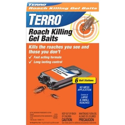 TERRO 0.2 -fl oz Roach killer 6 -Pack