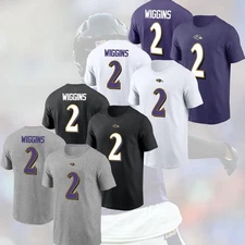 NEW HOT! Nate Wiggins #2 Baltimore Ravens 2025 Name & Number Gift For Fans