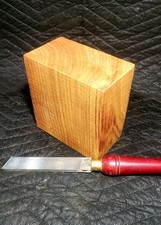  1 ONE 6"X6"X 3" HONEY LOCUST BOWL BLANKS/ TURNING WOOD. PEPPER MILLS