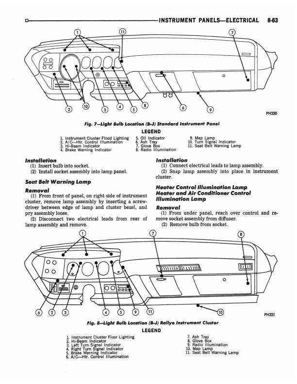 Dodge Shop 1974 cargador manual Challenger Swinger Dart Coronet Monaco 74 reparación Foto 3 de 4