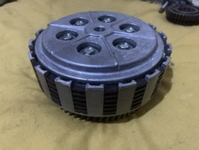 1970 Suzuki T250 GT250 Complete Clutch Basket Assembly with Springs Sold As Seen